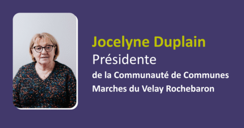 Jocelyne Duplain Présidente de la Communauté de Communes Marches du Velay